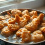 Ile smażyć kurczaka na głębokim oleju