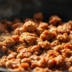 Ile smażyć mięso mielone do spaghetti