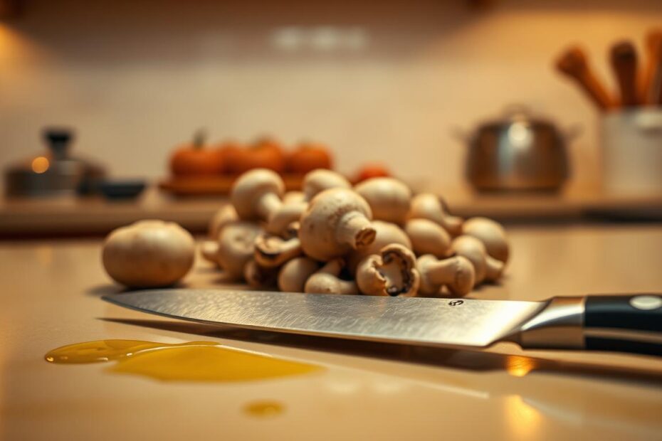 Ile smażyć pieczarki