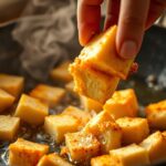 Ile smażyć tofu, aby było chrupiące z zewnątrz Ile smażyć tofu
