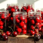 Jak długo gotować czereśnie w słoikach