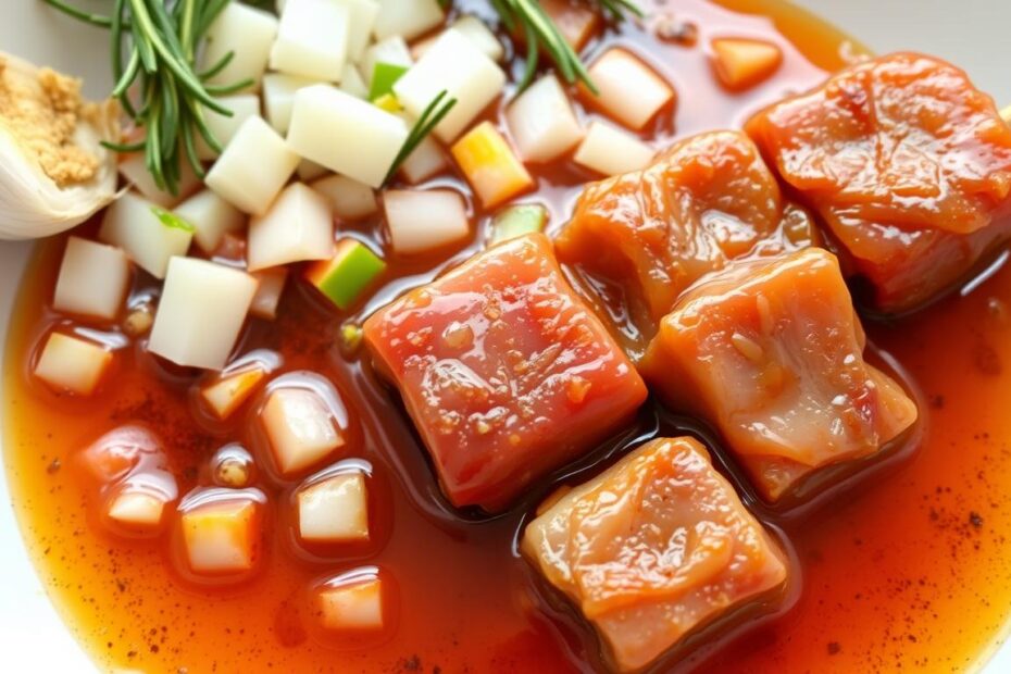 Marynata do szaszłyków wieprzowych