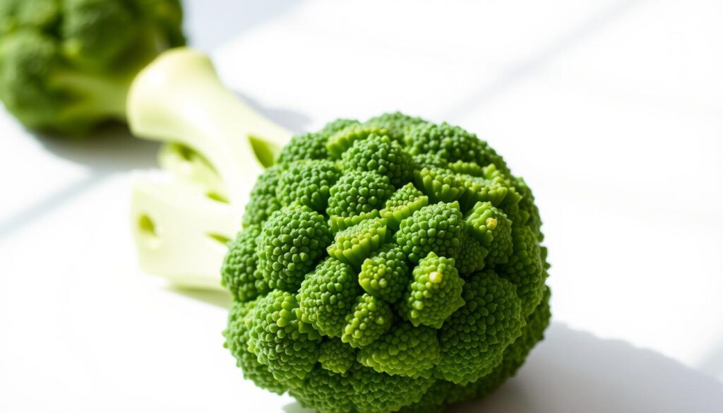 Vibrant green broccoli florets, freshly harvested and glistening under natural sunlight. The stems are crisp and tender, with a deep emerald hue that radiates vitality. The florets are densely packed, each one a testament to the plant's robust growth. In the foreground, the broccoli is positioned on a clean, white surface, allowing its color to pop. The lighting is soft and diffused, creating a subtle shadow that accentuates the vegetable's three-dimensional form. The overall scene conveys a sense of freshness, health, and the essence of a perfectly prepared, nutrient-rich ingredient. Vibrant green broccoli florets, freshly harvested and glistening under natural sunlight. The stems are crisp and tender, with a deep emerald hue that radiates vitality. The florets are densely packed, each one a testament to the plant's robust growth. In the foreground, the broccoli is positioned on a clean, white surface, allowing its color to pop. The lighting is soft and diffused, creating a subtle shadow that accentuates the vegetable's three-dimensional form. The overall scene conveys a sense of freshness, health, and the essence of a perfectly prepared, nutrient-rich ingredient.