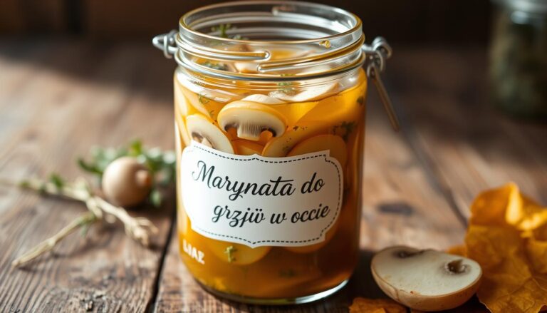 Marynata do grzybów w occie