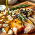 Marynata do mięsa wieprzowego przed pieczeniem