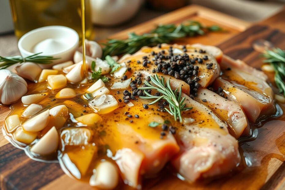 Marynata do mięsa wieprzowego przed pieczeniem