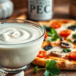 Biały sos do pizzy: czosnkowy, śmietanowy przepis + do jakich dodatków pasuje Biały sos do pizzy