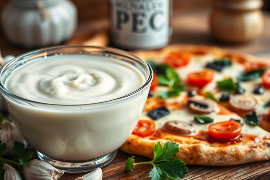 Biały sos do pizzy