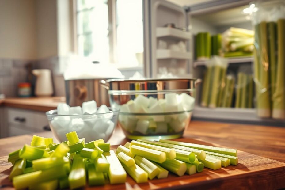 Czy seler naciowy można mrozić