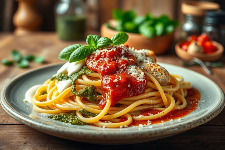 Jaki sos do makaronu z kurczakiem