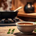 Najprostszy sos do klusek śląskich: szybki pieczeniowy z patelni (bez grudek) Najprostszy sos do klusek śląskich