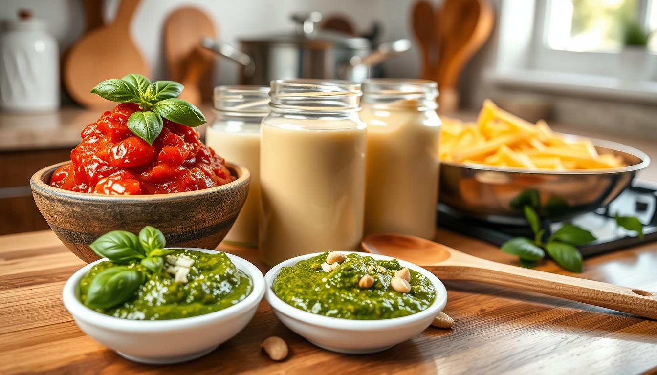 Proste sosy do makaronu