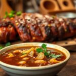 Prosty sos do karkówki: pieczeniowy sos z cebulą – przepis krok po kroku Prosty sos do karkówki