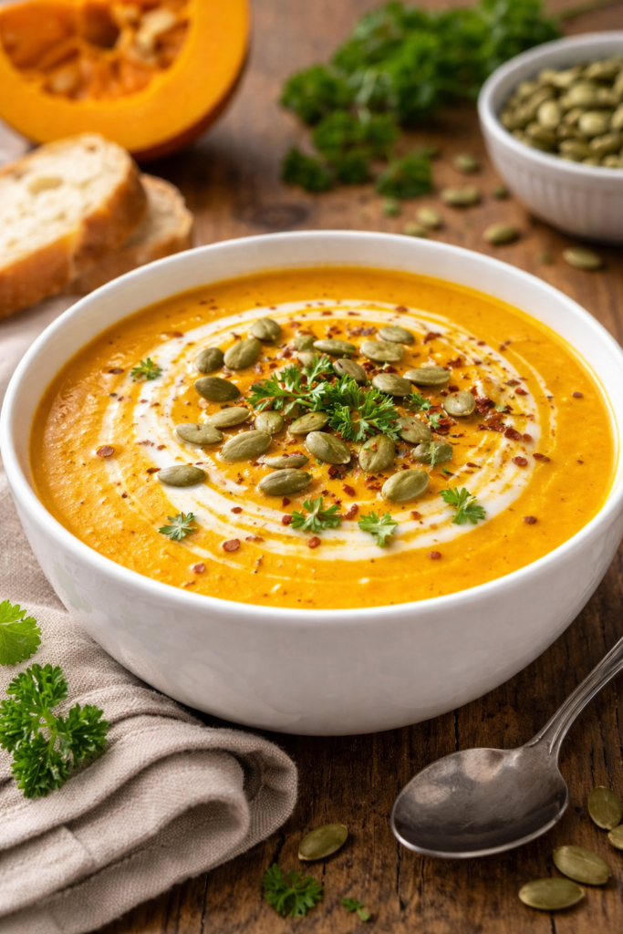 Przepis na zupę z dyni