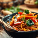 Sos azjatycki do makaronu