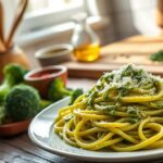 Sos brokułowy do makaronu