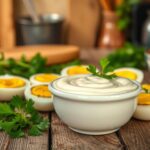 Sos chrzanowy do jaj