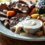 Sos chrzanowy do mięsa