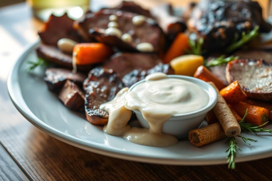 Sos chrzanowy do mięsa