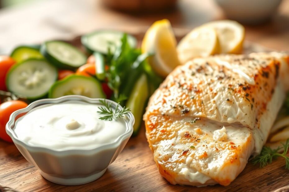 Sos czosnkowy do ryb