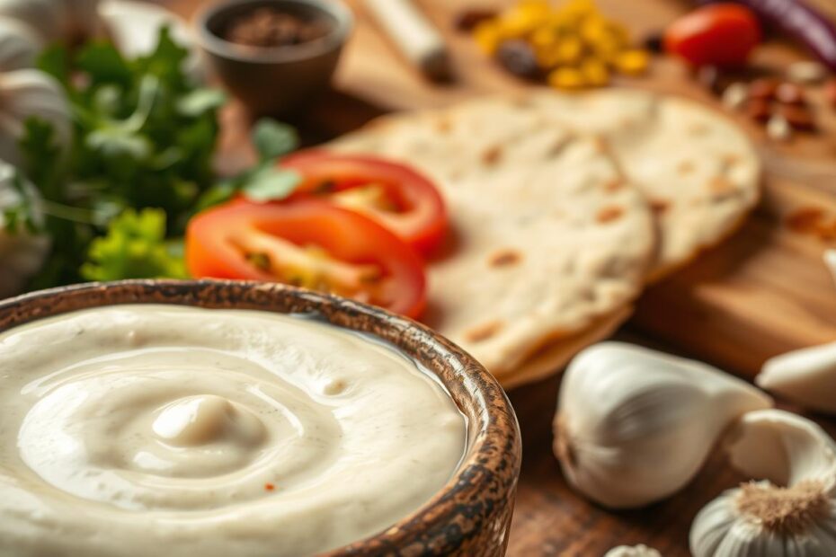 Sos czosnkowy do tortilli