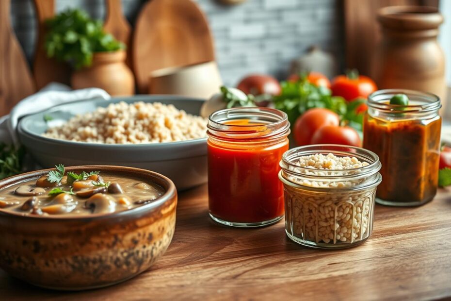 Sos do kaszy gryczanej