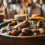 Sos grzybowy do placków ziemniaczanych