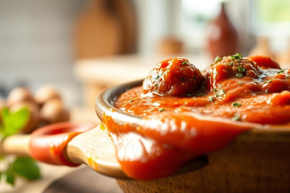 Sos pomidorowy do pulpetów