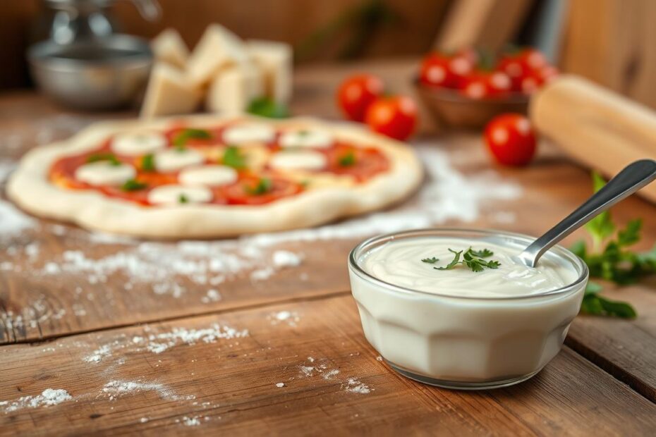 Sos śmietanowy do pizzy